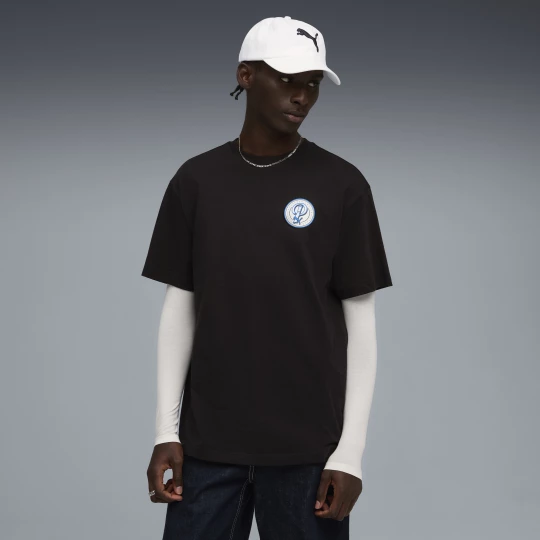 Foto del prodotto PUMA T-shirt Wardrobe Essentials Sports Legacy dal taglio morbido da uomo, Abbigliamento, Nero czarny