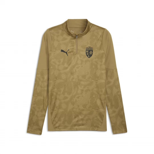 Foto del prodotto PUMA Top da training con zip corta LC Rens da uomo, Accessori, Beige