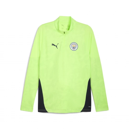 Foto del prodotto PUMA Top da training con zip corta Manchester City da uomo, Accessori, Giallo żółty
