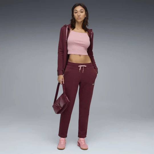 Foto del prodotto PUMA Tuta con cappuccio metallizzata da donna, Abbigliamento, Rosso czerwony