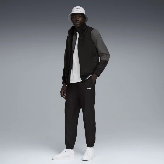 Foto del prodotto PUMA Tuta in tessuto a blocchi di colore da uomo, Abbigliamento, Nero