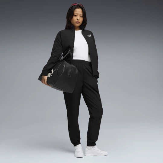 Foto del prodotto PUMA Tuta sportiva in tessuto da donna, Abbigliamento, Nero czarny