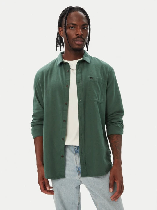 Foto del prodotto Quiksilver Camicia EQYWT04651 Verde scuro Regular Fit