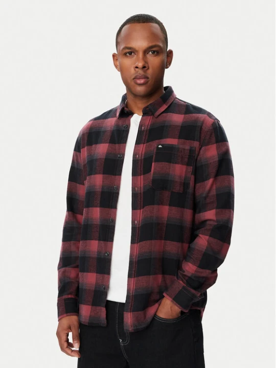 Foto del prodotto Quiksilver Camicia Motherfly Plaid EQYWT04712 Bordeaux Regular Fit