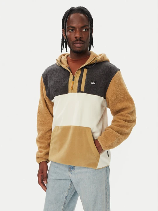 Foto del prodotto Quiksilver Felpa di pile EQYPF03073 Beige Comfort Fit