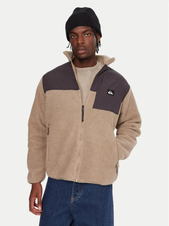 Foto del prodotto Quiksilver Felpa di pile Shallow Water EQYPF03076 Beige Regular Fit