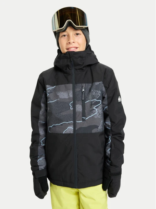 Foto del prodotto Quiksilver Giacca da snowboard Side Hit EQBTJ03220 Nero Regular Fit