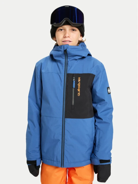 Foto del prodotto Quiksilver Giacca da snowboard Side Hit Solid EQBTJ03221 Blu Regular Fit