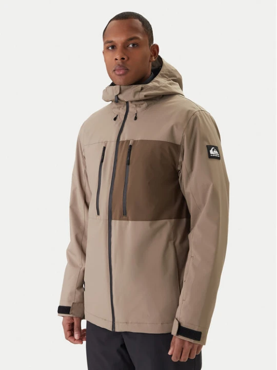 Foto del prodotto Quiksilver Giacca da snowboard Sycamore Solid 20K EQYTJ03502 Beige Modern Fit