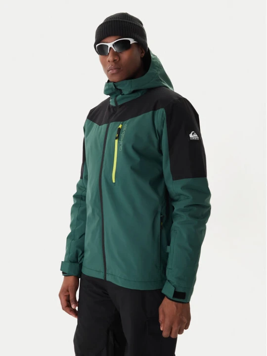 Foto del prodotto Quiksilver Giacca da snowboard Titano EQYTJ03513 Verde Slim Fit