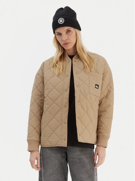 Foto del prodotto Quiksilver Giacca di transizione Shining Quilted EQWJK03084 Beige Regular Fit
