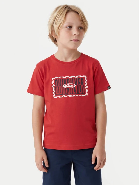 Foto del prodotto Quiksilver T-shirt Ev Gotam Foam EQKZT03568 Rosso Regular Fit