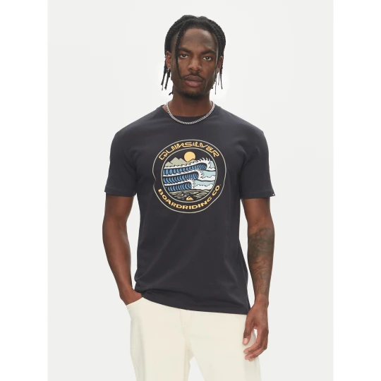 Foto del prodotto Quiksilver T-shirt Ev Three Seas Ss EQYZT08051 Blu scuro Regular Fit