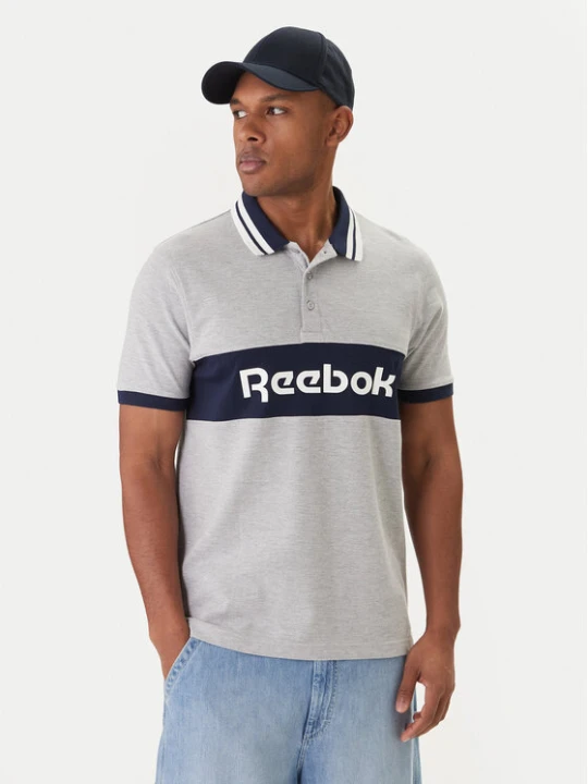 Foto del prodotto Reebok Polo Arter RK25548CCM Grigio Regular Fit