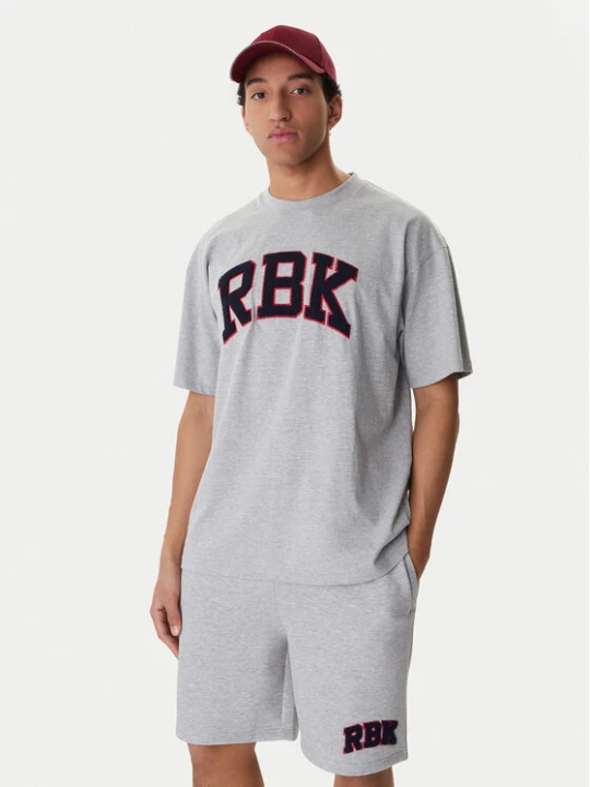 Foto del prodotto Reebok T-shirt Beglin RK25554CCM Grigio Relaxed Fit