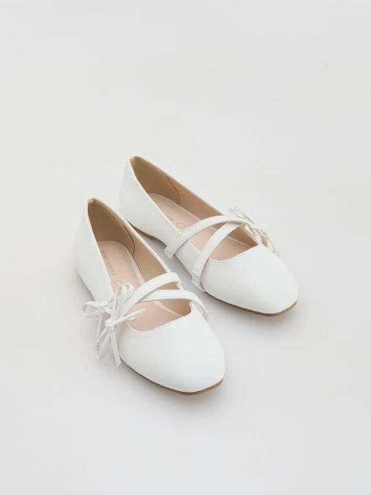 Foto del prodotto Reserved - Ballerina in finta pelle - bianco