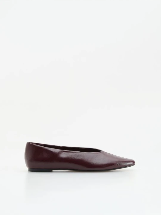 Foto del prodotto Reserved - Ballerina in finta pelle - bordeaux