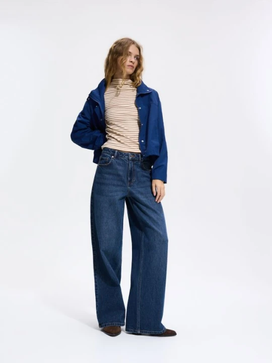 Foto del prodotto Reserved - Blusa con colletto rialzato - nude