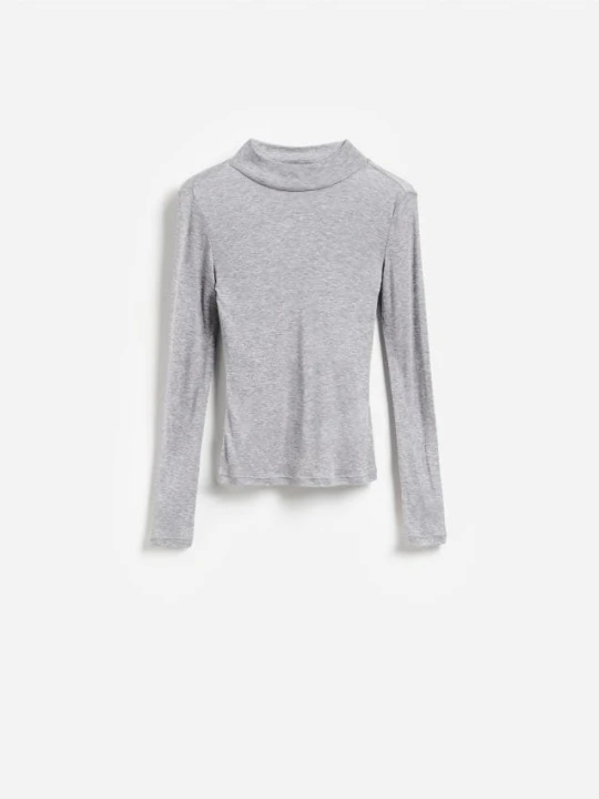 Foto del prodotto Reserved - Blusa con lyocell E lana - grigio chiaro