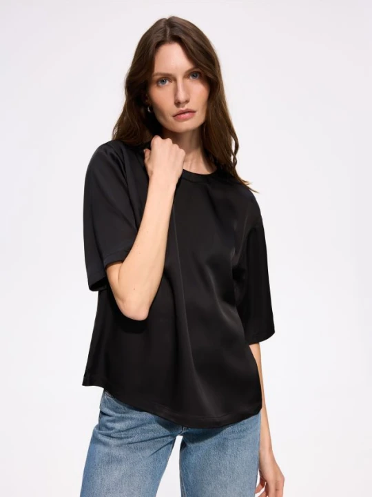 Foto del prodotto Reserved - Blusa con maniche ampie - nero