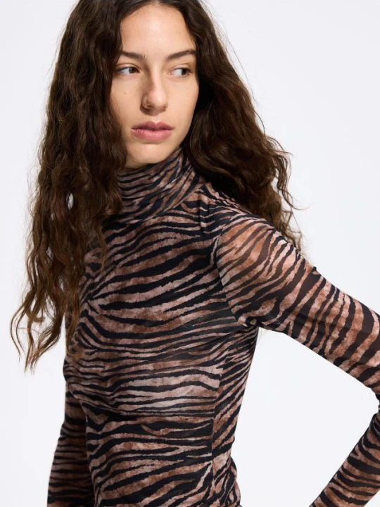 Foto del prodotto Reserved - Blusa con motivo animalier - multicolore