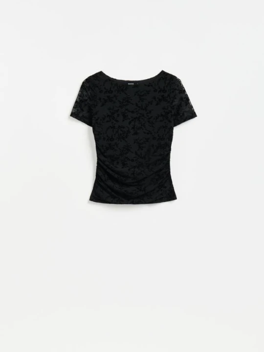 Foto del prodotto Reserved - Blusa con motivo floreale - nero