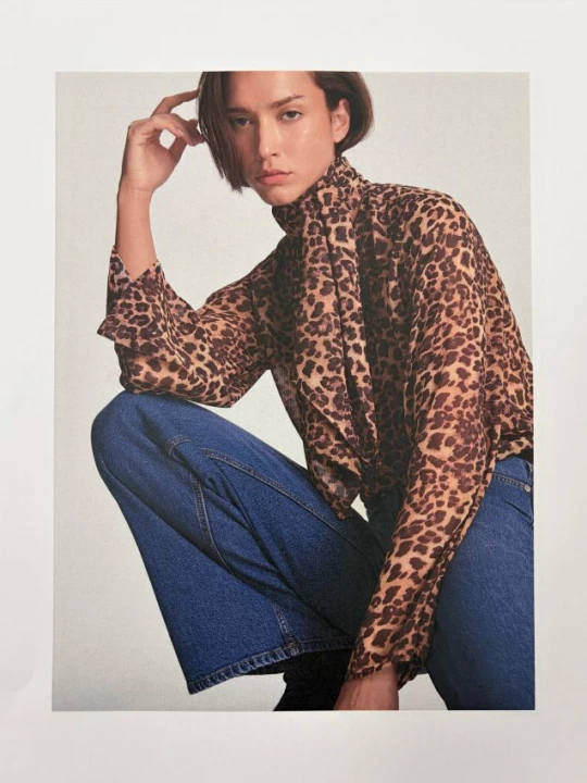 Foto del prodotto Reserved - Blusa con motivo leopardato - marrone