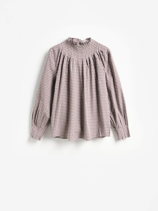 Foto del prodotto Reserved - Blusa in cotone a quadri - multicolore