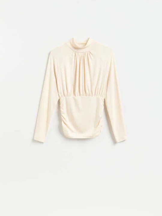 Foto del prodotto Reserved - Blusa in misto lyocell - nude