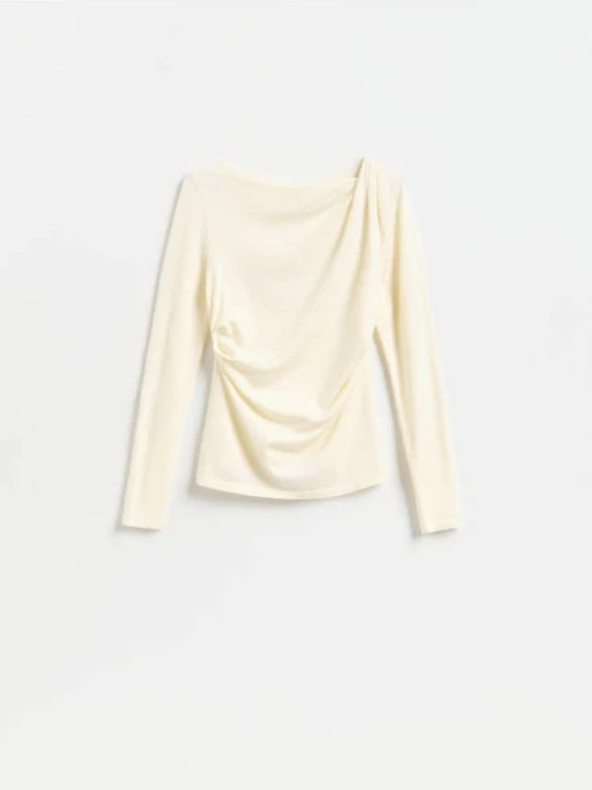 Foto del prodotto Reserved - Blusa in misto lyocell - nude