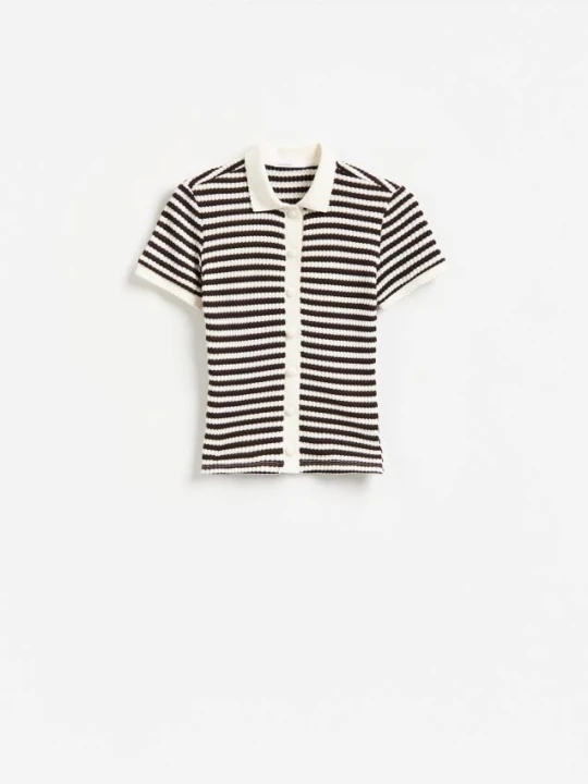 Foto del prodotto Reserved - Blusa in stile polo - multicolore