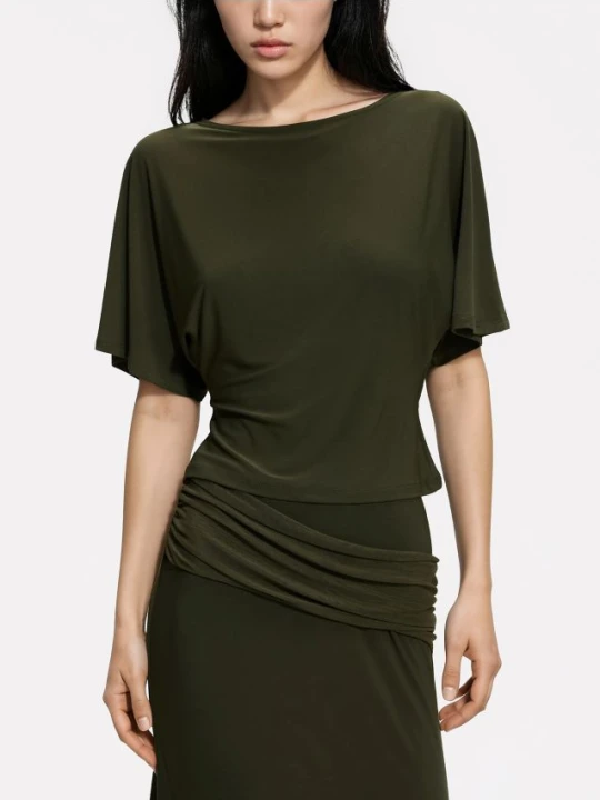 Foto del prodotto Reserved - Blusa sfiancata - verde polveroso