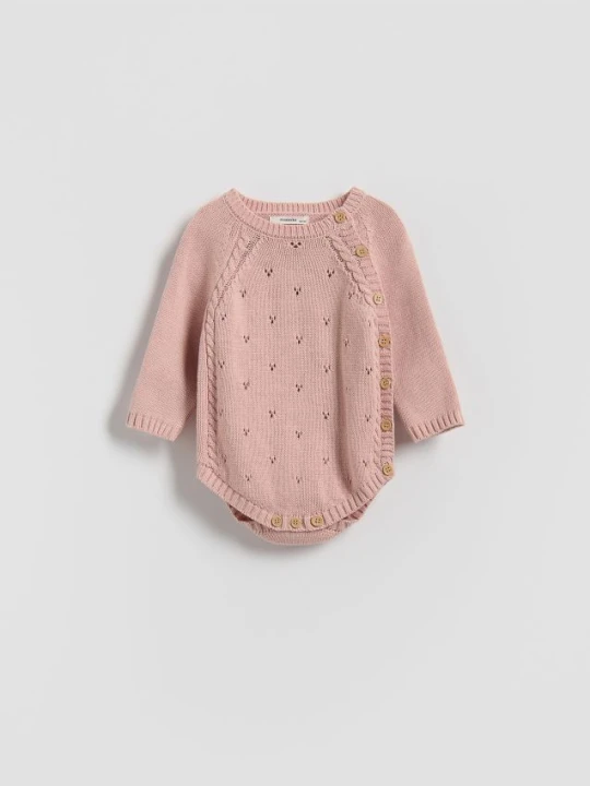 Foto del prodotto Reserved - Body in jersey - rosa cipria