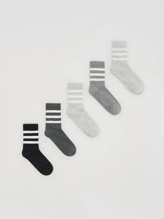 Foto del prodotto Reserved - Calzini 5 pack - grigio chiaro