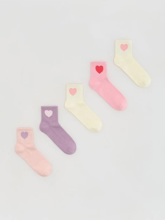 Foto del prodotto Reserved - Calzini 5-pack - rosa