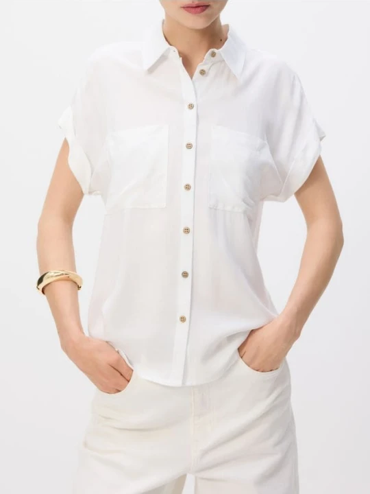 Foto del prodotto Reserved - Camicia a maniche corte - bianco