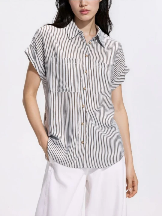 Foto del prodotto Reserved - Camicia a maniche corte - blu pallido