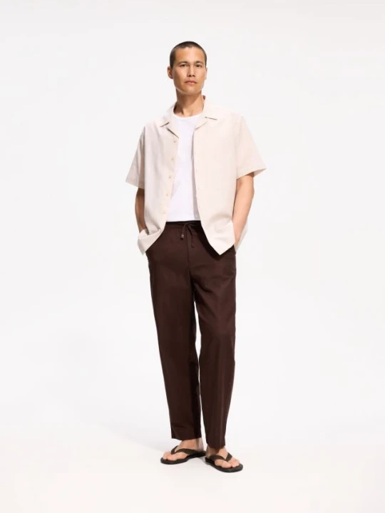 Foto del prodotto Reserved - Camicia a maniche corte regular fit - beige