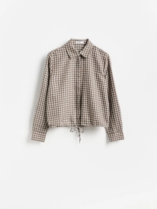 Foto del prodotto Reserved - Camicia a quadri - beige