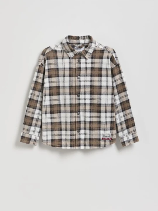 Foto del prodotto Reserved - Camicia a quadri - beige