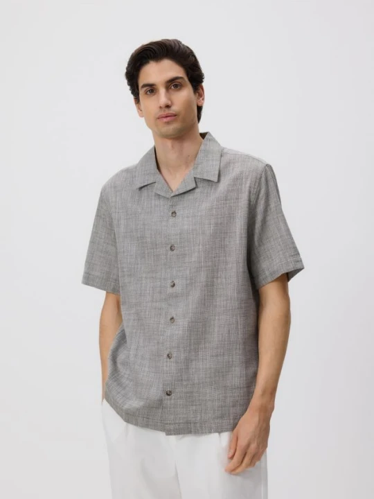 Foto del prodotto Reserved - Camicia comfort fit - verde-marrone