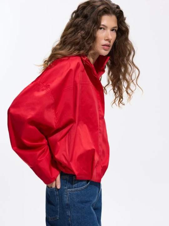 Foto del prodotto Reserved - Camicia con colletto rialzato - rosso
