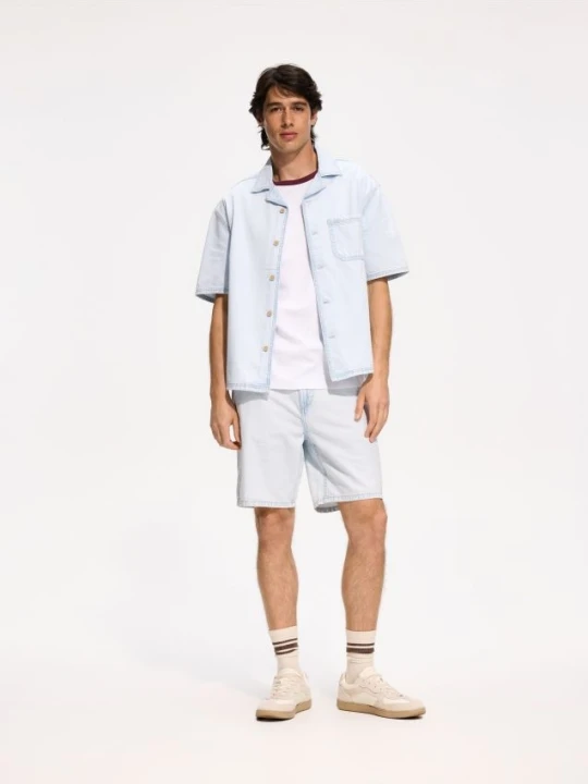 Foto del prodotto Reserved - Camicia in jeans comfort fit - blu