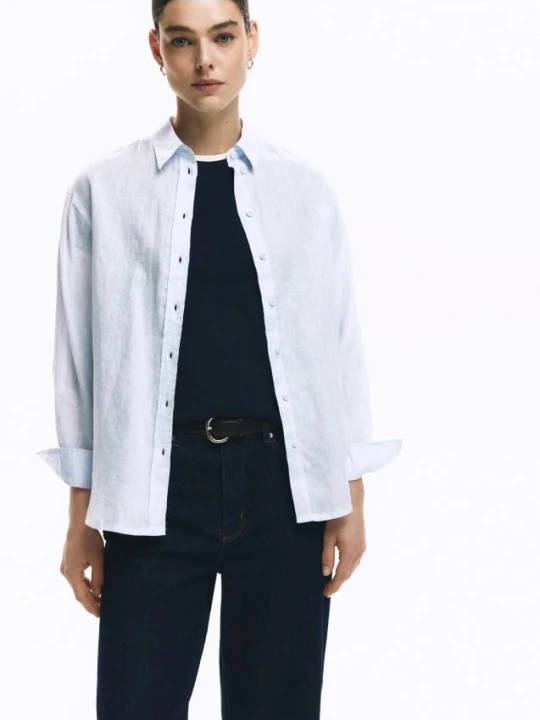Foto del prodotto Reserved - Camicia in lino - azzurro
