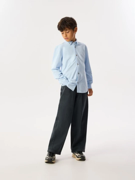 Foto del prodotto Reserved - Camicia in misto cotone - azzurro
