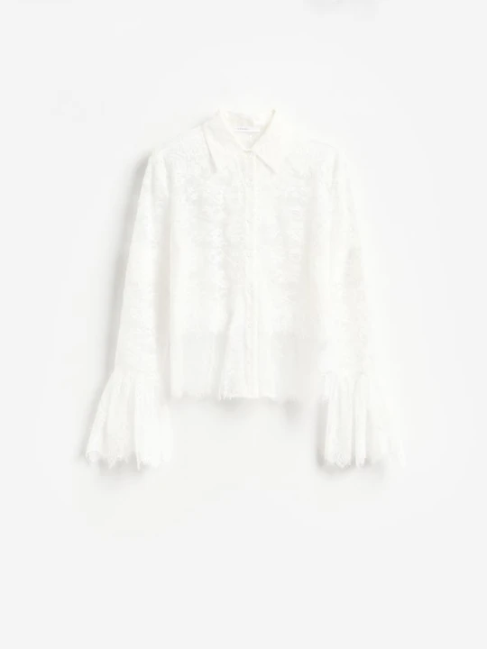 Foto del prodotto Reserved - Camicia in pizzo - panna