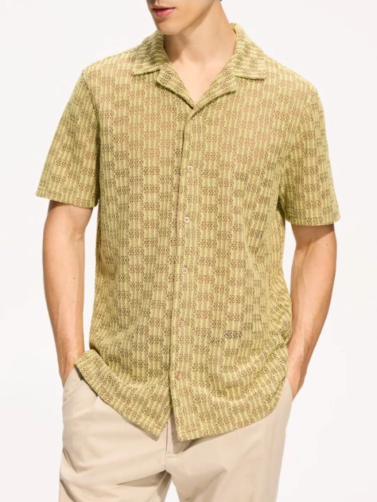 Foto del prodotto Reserved - Camicia regular traforata - multicolore