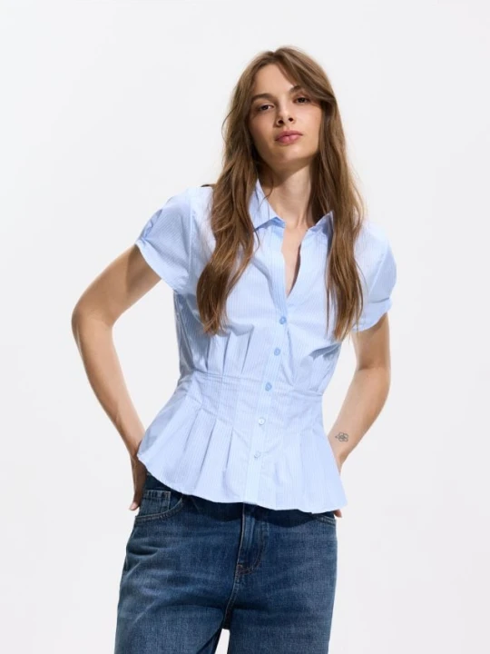 Foto del prodotto Reserved - Camicia sagomata - azzurro