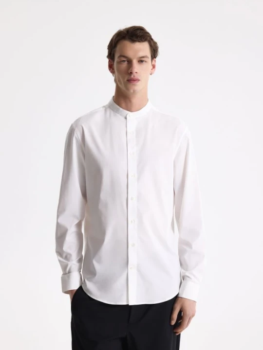 Foto del prodotto Reserved - Camicia slim fit con colletto rigido - bianco