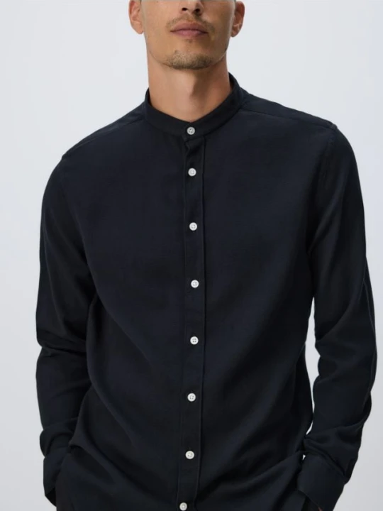 Foto del prodotto Reserved - Camicia super slim in cotone egiziano - nero